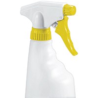 2Work Trigger Spray Refill Bottles, Yellow, Pack of 4 2Work Trigger Spray Refill Bottles, Yellow, Pack of 4