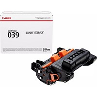 Canon 039 Toner Cartridge Black 0287C001