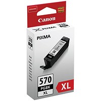 Canon PGI-570PGBK XL Inkjet Cartridge High Yield Pigment Black 0318C001