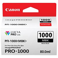 Canon Pro-1000 Matte Black Ink Tank 0545C001