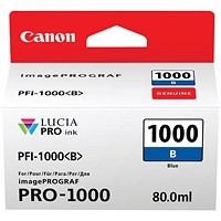 Canon PFI-1000B Ink Cartridge Blue0555C001