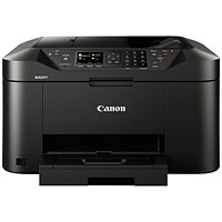 Canon Maxify MB2150 A4 Wireless Multifunction Colour Inkjet Printer, Black