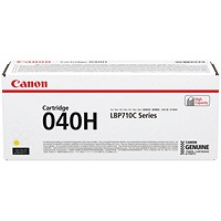 Canon 040H Yellow High Yield Laser Toner Cartridge
