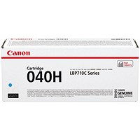 Canon 040H Cyan High Yield Laser Toner Cartridge