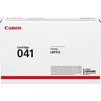 Canon 041BK Black Laser Toner Cartridge 0452C002