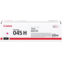 Canon 045H Toner Cartridge High Yield Magenta 1244C002 Canon 045H Toner Cartridge High Yield Magenta 1244C002
