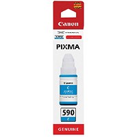 Canon GI-590C Ink Bottle Cyan 1604C001