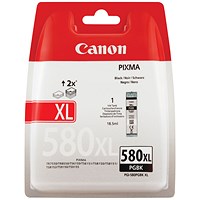 Canon PGI-580XL Black High Yield Inkjet Cartridge