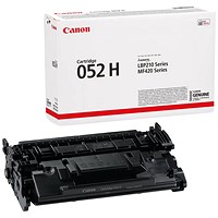 Canon 052H Toner Cartridge High Yield Black 2200C002