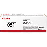 Canon 051 Toner Cartridge Black 2168C002 Canon 051 Toner Cartridge Black 2168C002