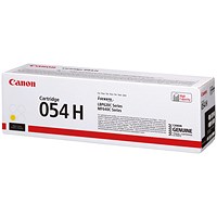 Canon 054H Toner Cartridge High Yield Yellow 3025C002