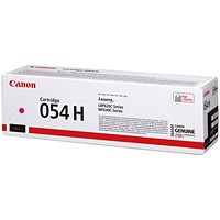 Canon 054H Toner Cartridge High Yield Magenta 3026C002
