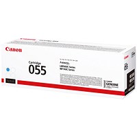 Canon 055C Toner Cartridge Cyan 3015C002 Canon 055C Toner Cartridge Cyan 3015C002