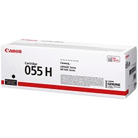 Canon 055H Toner Cartridge High Yield Black 3020C002