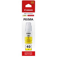 Canon GI-40Y Ink Cartridge Yellow 3402C001