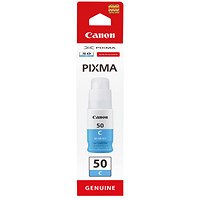 Canon GI-50C Inkjet Cartridge Cyan 3403C001