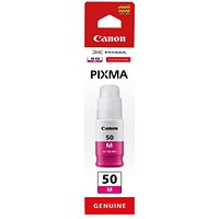 Canon GI-50M Ink Cartridge Magenta 3404C001 Canon GI-50M Ink Cartridge Magenta 3404C001