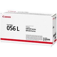 Canon 056L Black Low Yield Laser Toner Cartridge 3006C002