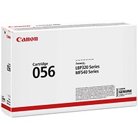 Canon 056 Black Laser Toner Cartridge 3007C002