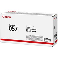 Canon 057 Black Laser Toner Cartridge 3009C002