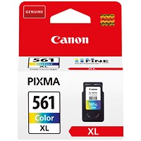 Canon CL-561XL Colour Inkjet Cartridge High Yield Tri-Colour Cyan/Magenta/Yellow 3730C001