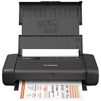 Canon Pixma TR150 A4 Wireless Mono Portable Inkjet Printer, Black