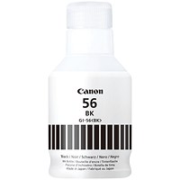 Canon GI-56BK Ink Bottle Black 4412C001 Canon GI-56BK Ink Bottle Black 4412C001