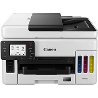 Canon Maxify GX6050 A4 Wireless Multifunction Colour Inkjet Printer, White