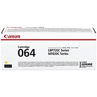 Canon 064Y Toner Cartridge Yellow 4931C001