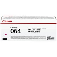 Canon 064M Toner Cartridge Magenta 4933C001