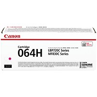 Canon 064H Toner Cartridge High Yield Magenta 4934C001