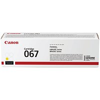 Canon 067 Toner Cartridge Yellow 5099C002