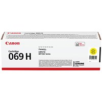 Canon 069H Toner Cartridge High Yield Yellow 5095C002