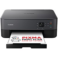 Canon Pixma TS5350i A4 Wireless Multifunction Colour Inkjet Photo Printer, Black