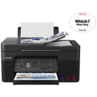 Canon Pixma G4570 A4 Wireless Multifunction Colour Inkjet Printer, Black Canon Pixma G4570 A4 Wireless Multifunction Colour Inkjet Printer, Black