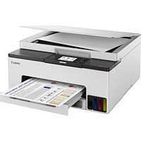 Canon Maxify GX1050 A4 Wireless 3-In-1 Colour Inkjet Printer, White Canon Maxify GX1050 A4 Wireless 3-In-1 Colour Inkjet Printer, White