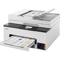 Canon Maxify GX2050 A4 Wireless 4-In-1 Colour Inkjet Printer, White