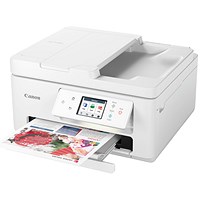 Canon Pixma TS7750I A4 Wireless Multifunctional Colour Inkjet Printer, White