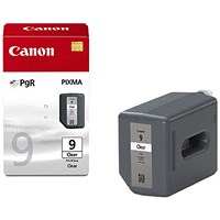 Canon PGI-9Clear Clear Inkjet Cartridge (Capacity: 19ml) 2442B001