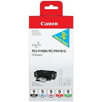 Canon PGI-9 MBK/PC/PM/R/G Ink Cartridge 1033B011