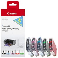 Canon CLI-8 Multi Pack Ink Cartridge 0620B027