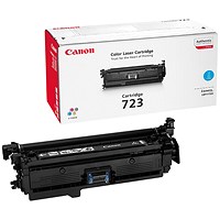 Canon 723C Toner Cartridge Cyan 2643B002