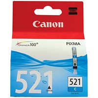 Canon CLI-521 Cyan Inkjet Cartridge