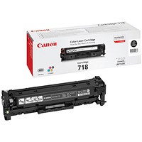 Canon 718 Black Laser Toner Cartridge