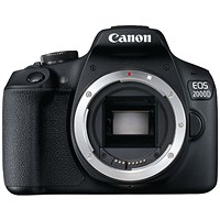 Canon EOS 2000D Digital SLR Camera Body 2728C004 Canon EOS 2000D Digital SLR Camera Body 2728C004