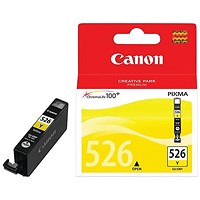 Canon CLI-526 Yellow Inkjet Cartridge Canon CLI-526 Yellow Inkjet Cartridge