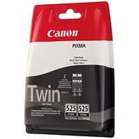 Canon PGI-525 Inkjet Cartridge Twin Pack Black 4529B017