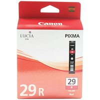 Canon PGI-29 PIXMA PRO-1 Red Ink Cartridge 4878B001AA