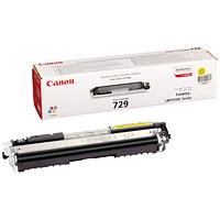 Canon 729 Yellow Laser Toner Cartridge