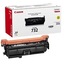 Canon 732Y Yellow Toner Cartridge 6260B002 Canon 732Y Yellow Toner Cartridge 6260B002